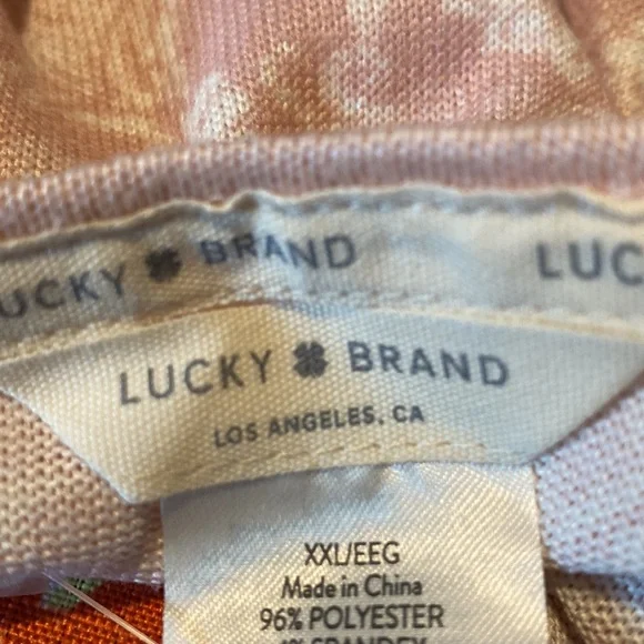 NWTS Lucky Brand Tank Top - Picture 8 of 8